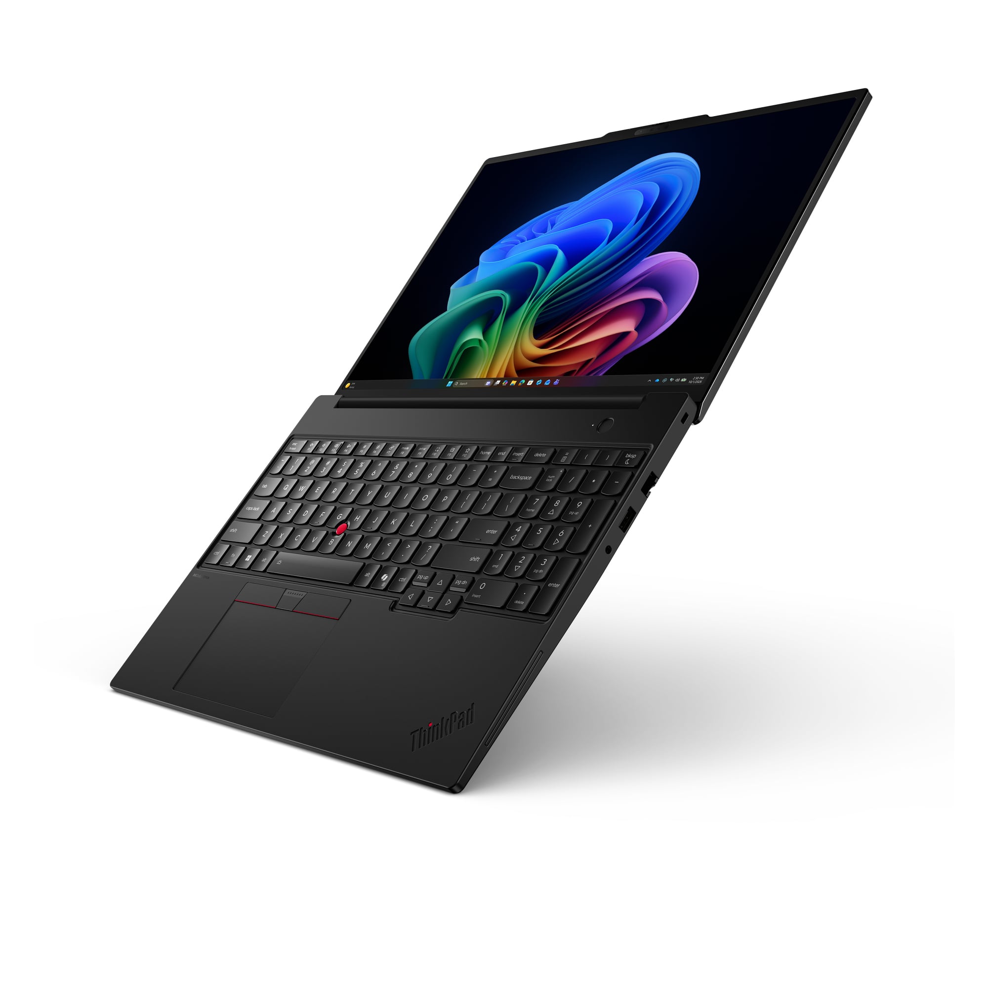 Lenovo ThinkPad T16 Gen 5 (Intel) Copilot+ PC Intel Core Ultra 7 355 Laptop 40,6 cm (16") WUXGA 32 GB LPDDR5x-SDRAM 512 GB SSD Wi-Fi 7 (802.11be) Windows 11 Pro Engels Zwart - Afbeelding 4