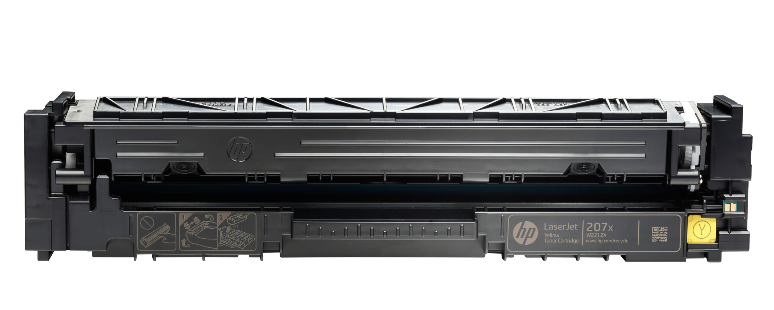 HP 207X originele high-capacity gele LaserJet tonercartridge - Afbeelding 2