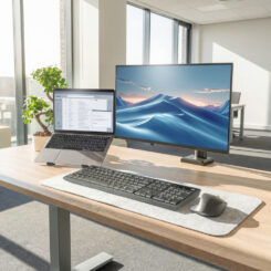 ACT Inklapbare laptopstandaard, aluminium - Afbeelding 4