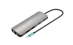 i-tec USB-C Metal Nano 2x Display Docking Station + Power Delivery 100 W - Afbeelding 2