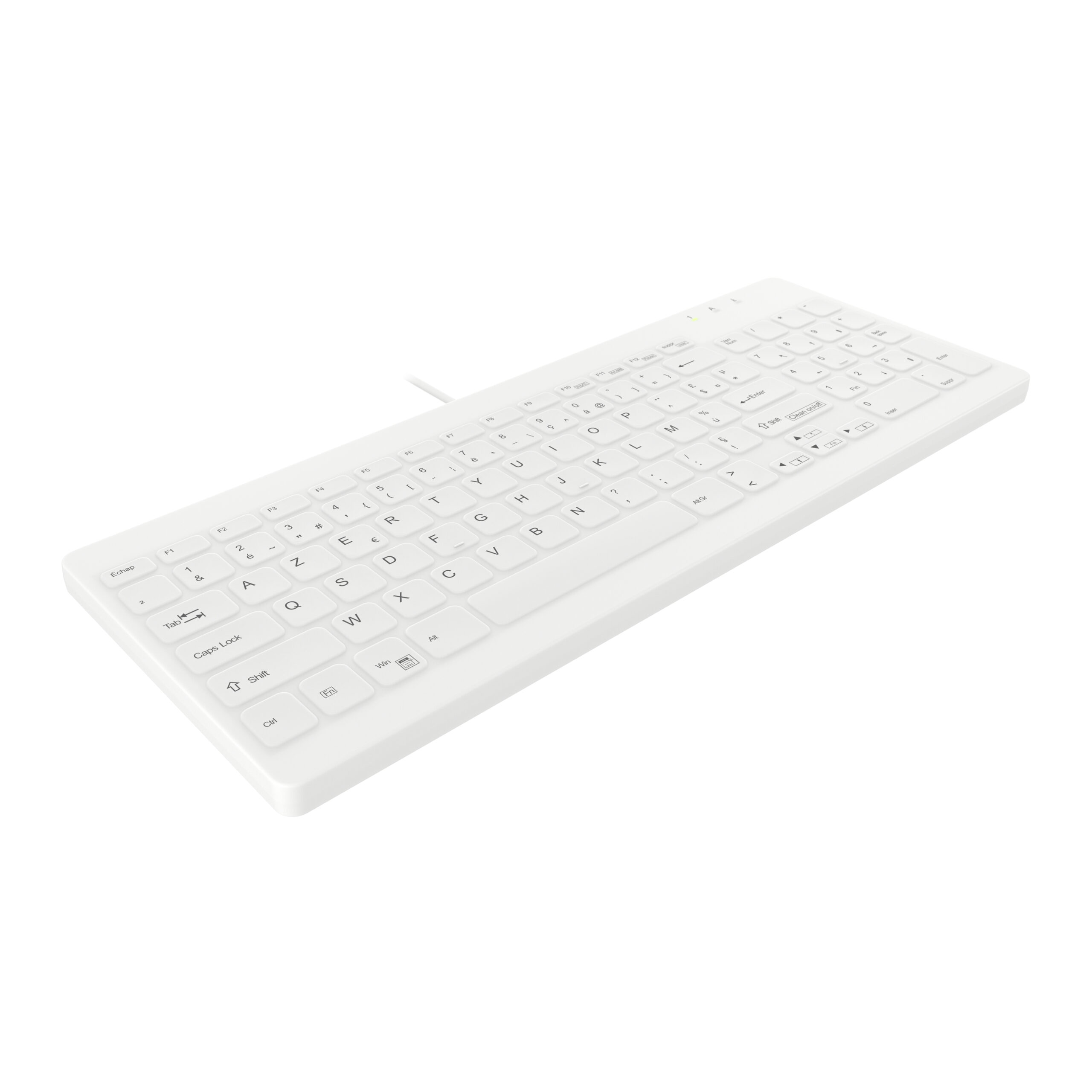 Contour Design Active Key AK-C7012 toetsenbord Medisch USB Frans Wit - Afbeelding 3