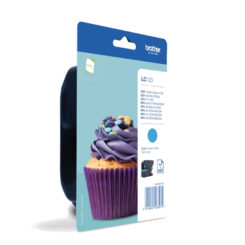 Brother LC123CBP inktcartridge 1 stuk(s) Origineel Cyaan - Afbeelding 3