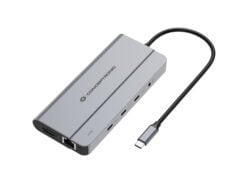 Conceptronic DONN34G laptop dock & poortreplicator Bedraad USB 3.2 Gen 2 (3.1 Gen 2) Type-C Grijs