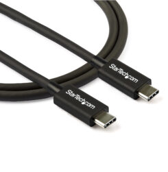StarTech.com 80cm Thunderbolt 3 Kabel, 20Gbps, 100W PD, 4K/5K, Thunderbolt Gecertificeerd, Thunderbolt 4/USB 3.2/DisplayPort Compatibel, Zwart - Afbeelding 4