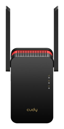 Cudy RE3000 netwerkextender Netwerkrepeater Zwart, Rood 10, 100, 1000 Mbit/s - Afbeelding 2