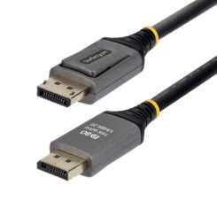 StarTech.com 50cDisplayPort 2.1 Kabel, VESA Gecertificeerde DP80 DisplayPort Kabel, Ongecomprimeerde 10K/8K 60Hz, 16K 60Hz/8K 240Hz met DSC 1.2a, DP 2.1 Kabel - Afbeelding 3