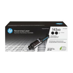HP 143AD twee originele zwarte Neverstop-tonerbijvulkits