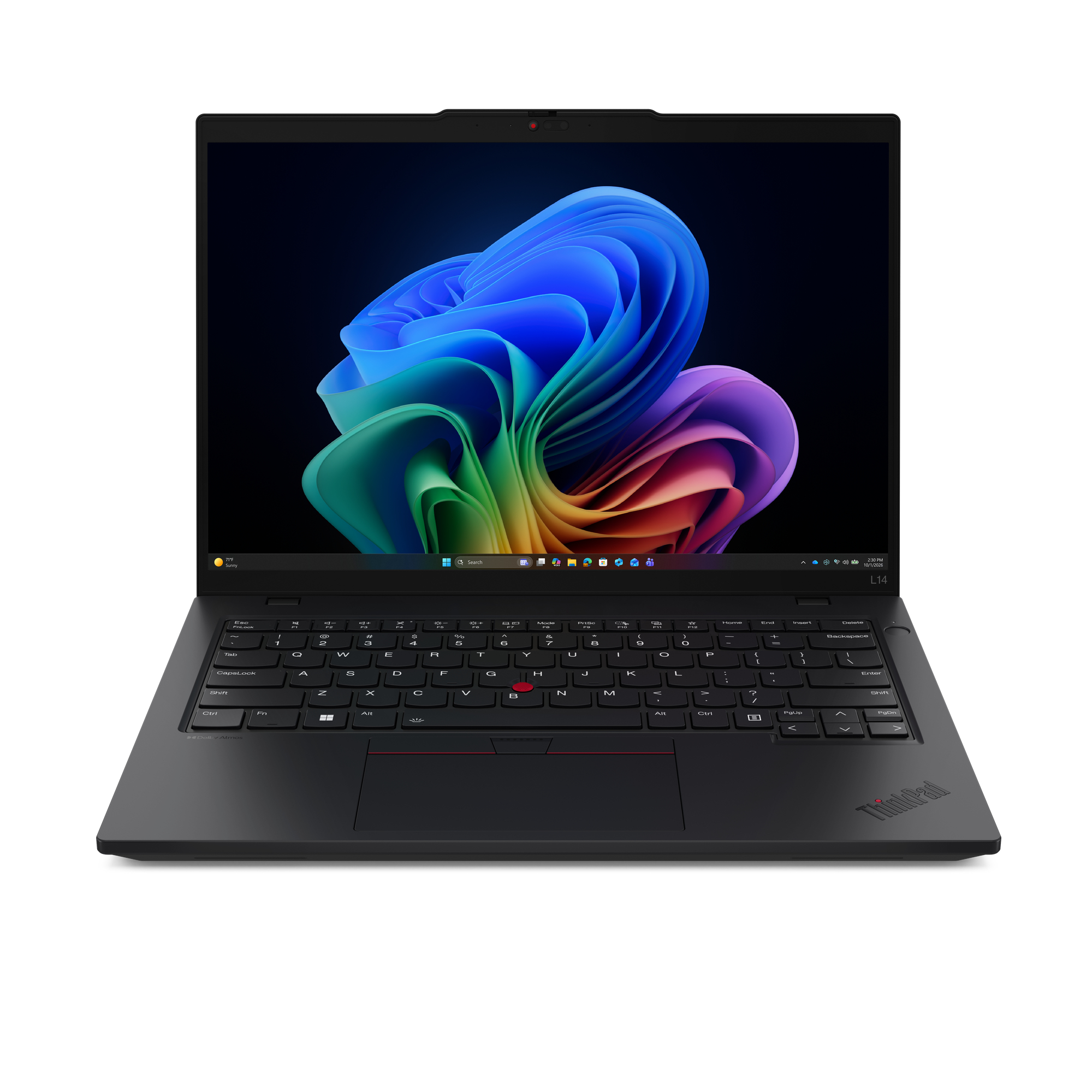 Lenovo ThinkPad L14 Gen 7 (Intel) Copilot+ PC Intel Core Ultra 7 355 Laptop 35,6 cm (14") WUXGA 16 GB DDR5-SDRAM 512 GB SSD Wi-Fi 7 (802.11be) Windows 11 Pro Engels Zwart