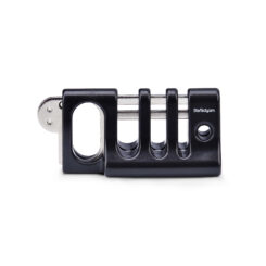 StarTech.com Vergrendelbare Kabel Organizer, Toetsenbord/Muis Beveiliging, Kabelbeveiliging voor Gedeelde Kantoren/Openbare Computers, Kabelklem compatibel met Laptop Kabelslot/Hangsloten, TAA - Afbeelding 4