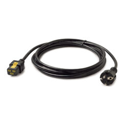 APC Stroomkabel, blokkerend C19 naar CEE/7 Schuko, 3,0 m