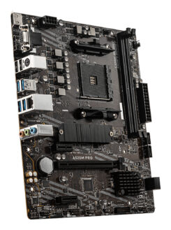 MSI A520M PRO moederbord AMD A520 Socket AM4 micro ATX - Afbeelding 4
