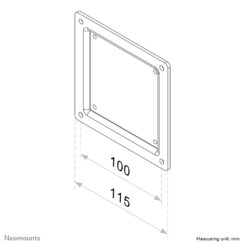 Neomounts FPMA-VESA100 VESA-adapter 10-30" - Afbeelding 3