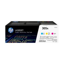 HP 305A originele cyaan/magenta/gele LaserJet tonercartridge, 3-pack - Afbeelding 2