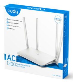 Cudy WR1300 draadloze router Gigabit Ethernet Dual-band (2.4 GHz / 5 GHz) Wit - Afbeelding 6
