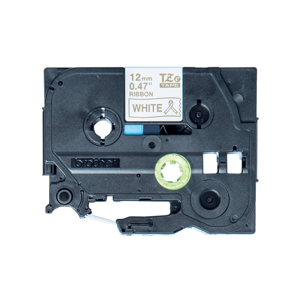 Brother TZE-R234 labelprinter-tape Goud op wit - Afbeelding 3