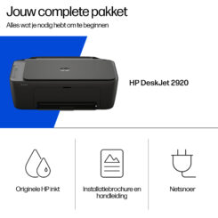 HP DeskJet 2920 Draadloos All-in-One Kleur Printer, Instant Ink - Afbeelding 5