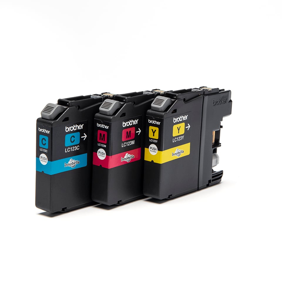 Brother LC123RBWBP inktcartridge 3 stuk(s) Origineel Cyaan, Magenta, Geel - Afbeelding 4