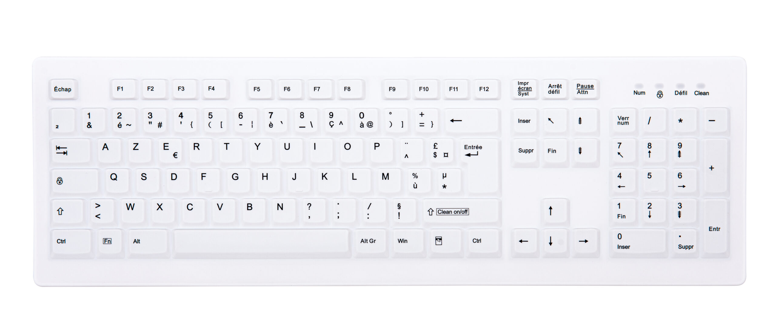 Contour Design Active Key AK-C8100 Toetsenbordbedekking - Afbeelding 2