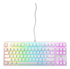 CHERRY K4V2 TKL toetsenbord Gamen USB QWERTY Amerikaans Engels Wit
