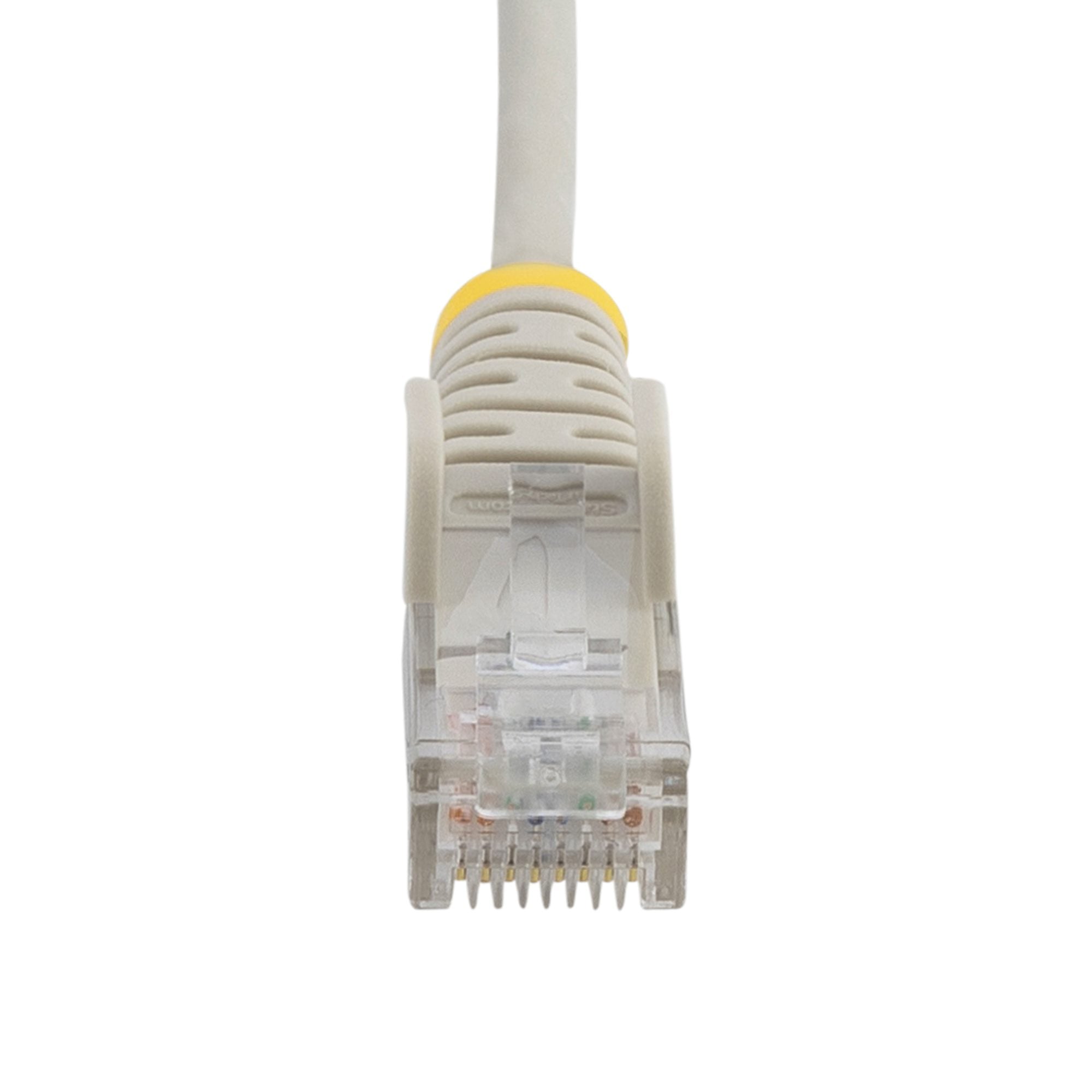 StarTech.com 7m Dunne CAT6 Ethernet Kabel, Grijs, Snagless, 100W PoE, UTP, LSZH, 28AWG Pure Koperdraad, Slim RJ45 Netwerk Patchkabel met Trekontlasting, Fluke Getest - Afbeelding 5