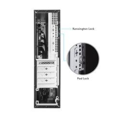 Chieftec DT-10B-300 computerbehuizing Small Form Factor (SFF) Zwart 300 W - Afbeelding 6