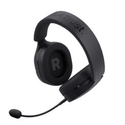 Trust GXT 491 Fayzo Gaming Headset - Draadloze gamingheadset – Bluetooth en USB verbinding – Afneembare microfoon – Zwart - Afbeelding 4