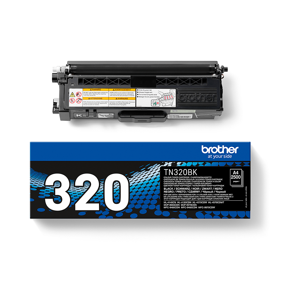 Brother TN-320BK tonercartridge 1 stuk(s) Origineel Zwart - Afbeelding 5