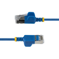 StarTech.com 15cm Ultra Dunne Cat6a Netwerkkabel, Blauw, Snagless, FTP, 34AWG Pure Koperdraad, Dunne RJ45 Patchkabel, Individueel Getest - Afbeelding 4