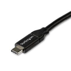 StarTech.com 2m USB-C Laadkabel, Fast Charge & Sync Type C Kabel, 100W (5A) PD, USB 2.0, USB-IF Gecertificeerd - Zwarte USB Oplaadkabel - Afbeelding 4