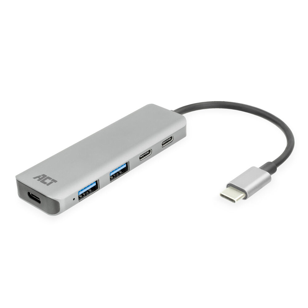 ACT USB-C hub 3.0, 2x USB-A, 2x USB-C - Afbeelding 2