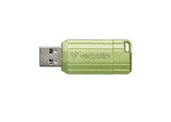 Verbatim Store n Go Pinstripe USB 2.0 Eucalyptus Green 64GB - USB-Stick - 64 GB USB flash drive USB Type-A Blauw - Afbeelding 5