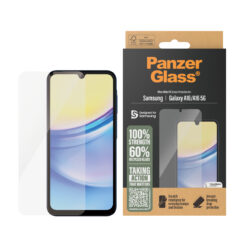 PanzerGlass ® Screen Protector Samsung Galaxy A16 | A16 5G | Ultra-Wide Fit w. EasyAligner Doorzichtige schermbeschermer 1 stuk(s) - Afbeelding 3