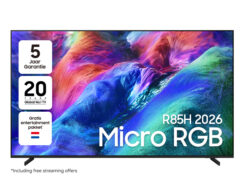 Samsung 65” Micro RGB 4K Vision AI Smart TV R86H (2026) - Afbeelding 3
