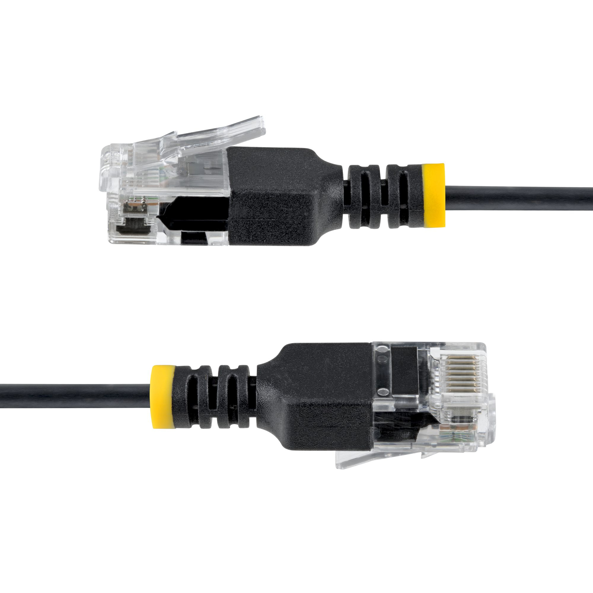 StarTech.com 1m Ultra Dunne Cat6a Netwerkkabel, Zwart, UTP, 34AWG Pure Koperdraad, Dunne RJ45 Patchkabel, Individueel Getest - Afbeelding 4
