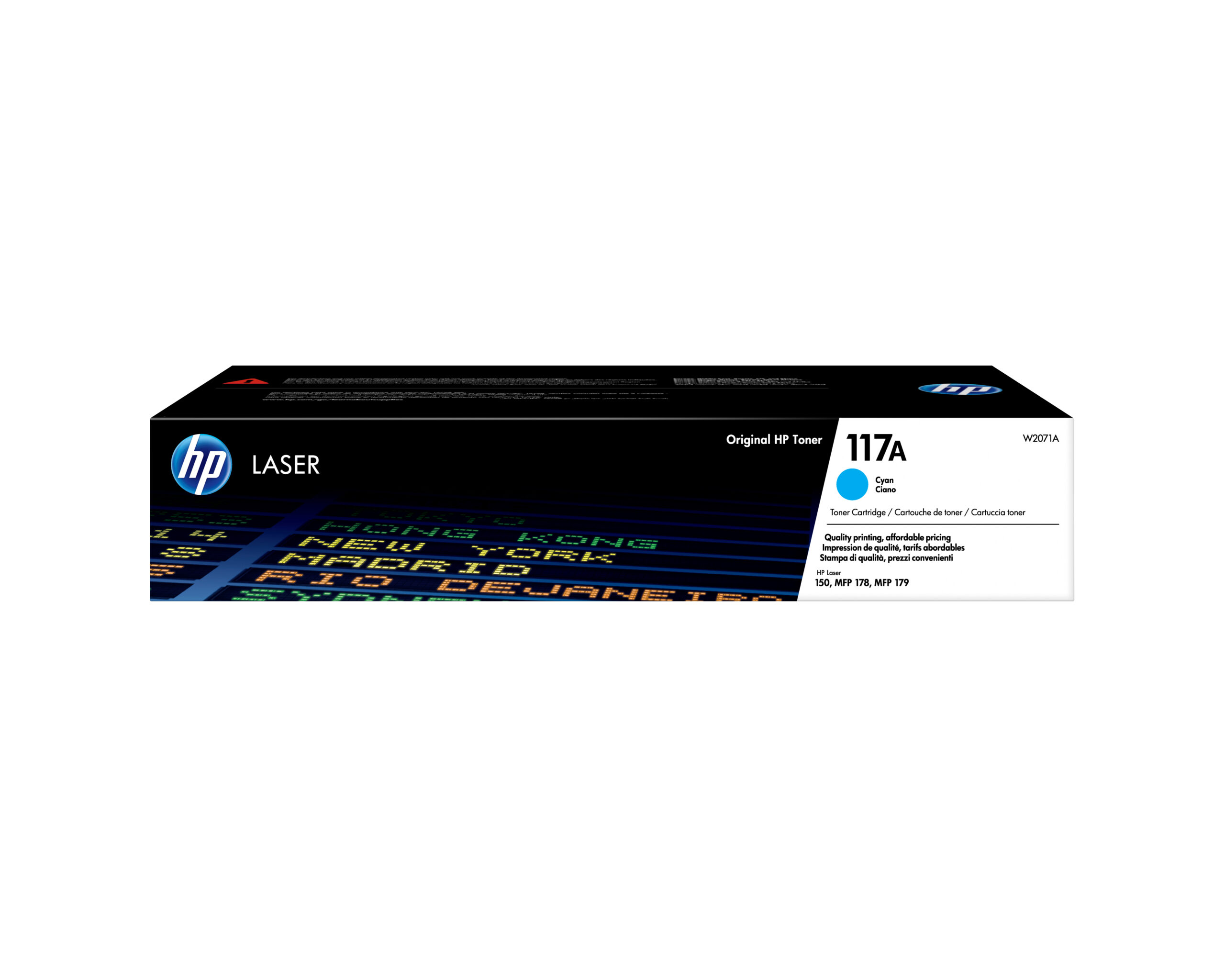 HP 117A originele cyaan lasertonercartridge - Afbeelding 2