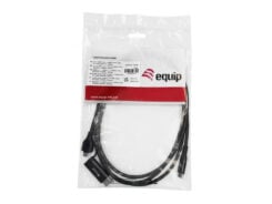 Equip 128435 video kabel adapter 1 m USB Type-C HDMI + USB Type-C Zwart - Afbeelding 5