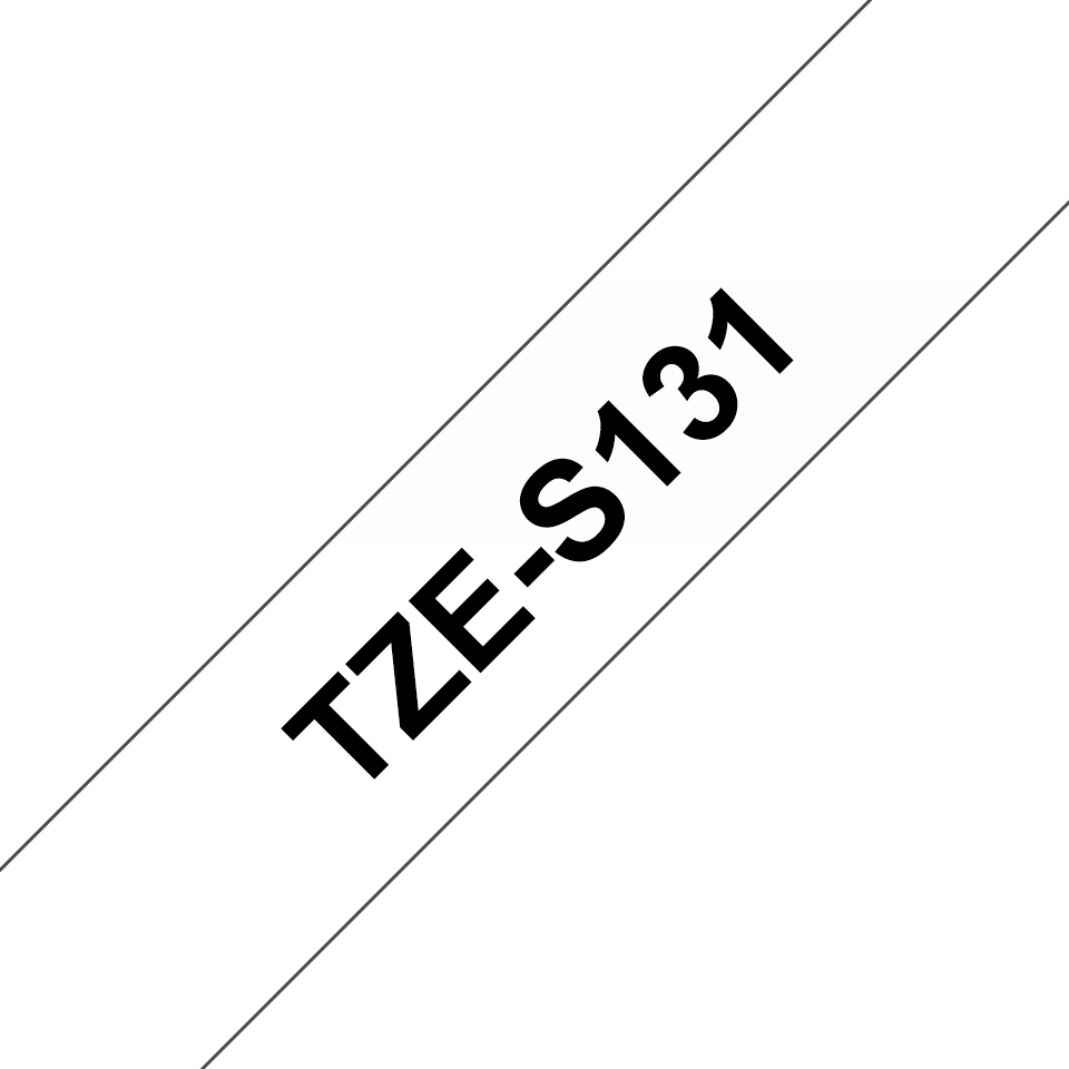 Brother TZE-S131 labelprinter-tape TZ - Afbeelding 2