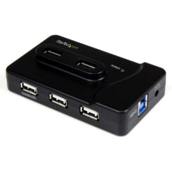 StarTech.com 6-poort USB 3.0/2.0 Combo Hub met Oplaadpoort - Afbeelding 2