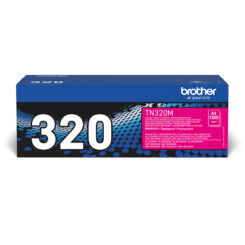 Brother TN-320M tonercartridge 1 stuk(s) Origineel Magenta - Afbeelding 2