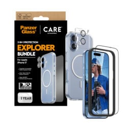 PanzerGlass ® | CARE by ® 3-in-1 Flagship Explorer Bundle iPhone 17 Doorzichtige schermbeschermer Apple 1 stuk(s) - Afbeelding 6