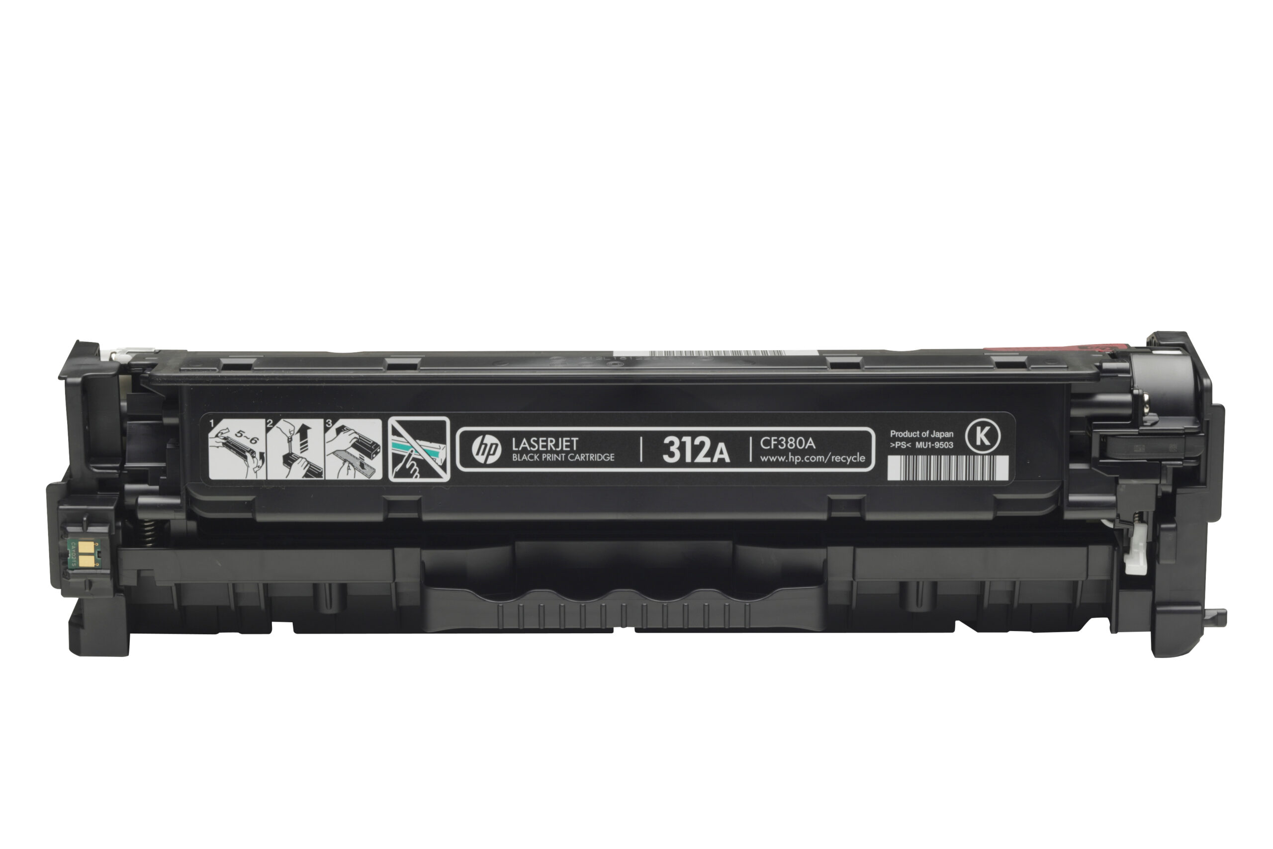 HP 312A zwarte LaserJet tonercartridge