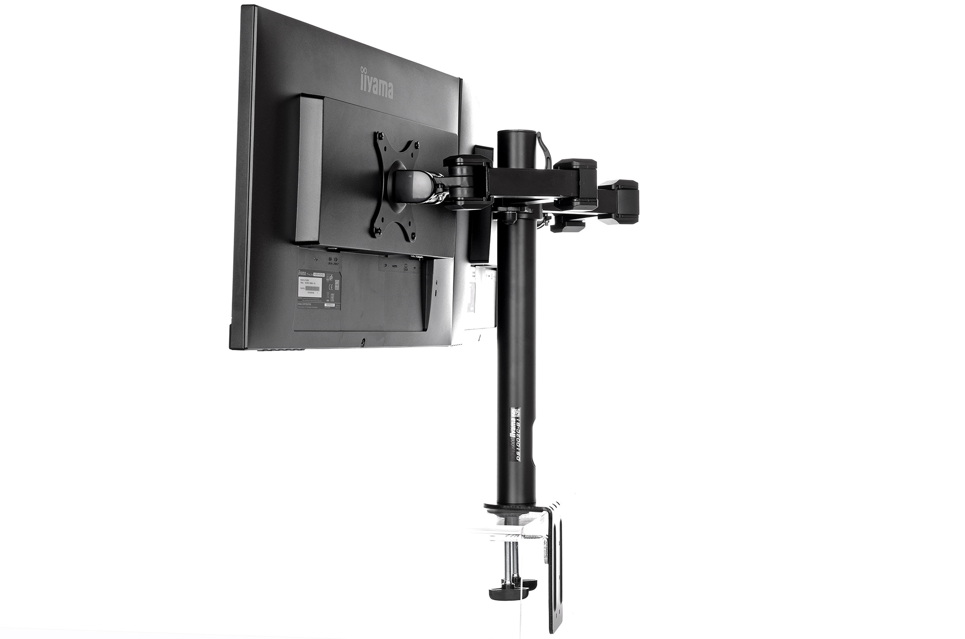 iiyama DS1002C-B1 flat panel bureau steun 81,3 cm (32") Zwart - Afbeelding 6