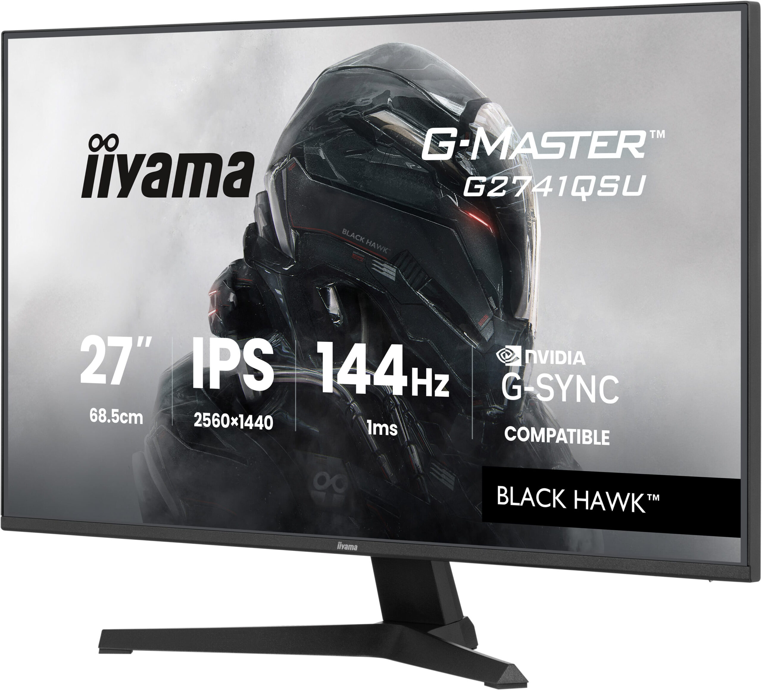 iiyama G-MASTER G2741QSU-B1 computer monitor 68,6 cm (27") 2560 x 1440 Pixels 4K Ultra HD QLED Zwart - Afbeelding 3
