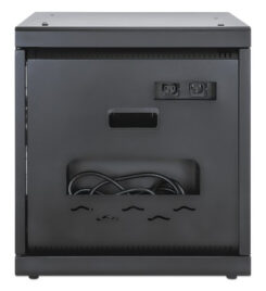 Manhattan Laadkast voor 10 apparaten (laadtrolley), laden via interne AC-adapters (EU) (installatie van voedingskabels van apparaten vereist), geschikt voor ALLE laptops tot 15,6", iPad, MacBook en Chromebook, vakken 380×30×280 mm, afsluitbaar - Afbeelding 5