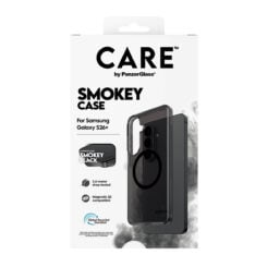 PanzerGlass CARE™ by ® Smokey Case w. Black Qi Samsung Galaxy S26+ mobiele telefoon behuizingen Hoes Zwart - Afbeelding 4