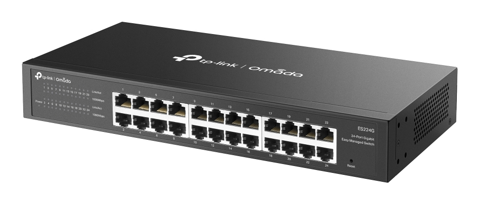 TP-Link Omada ES224G netwerk-switch Managed L2 Gigabit Ethernet (10/100/1000) Zwart - Afbeelding 4