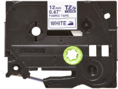 Brother TZE-FA3 labelprinter-tape Blauw op wit - Afbeelding 3