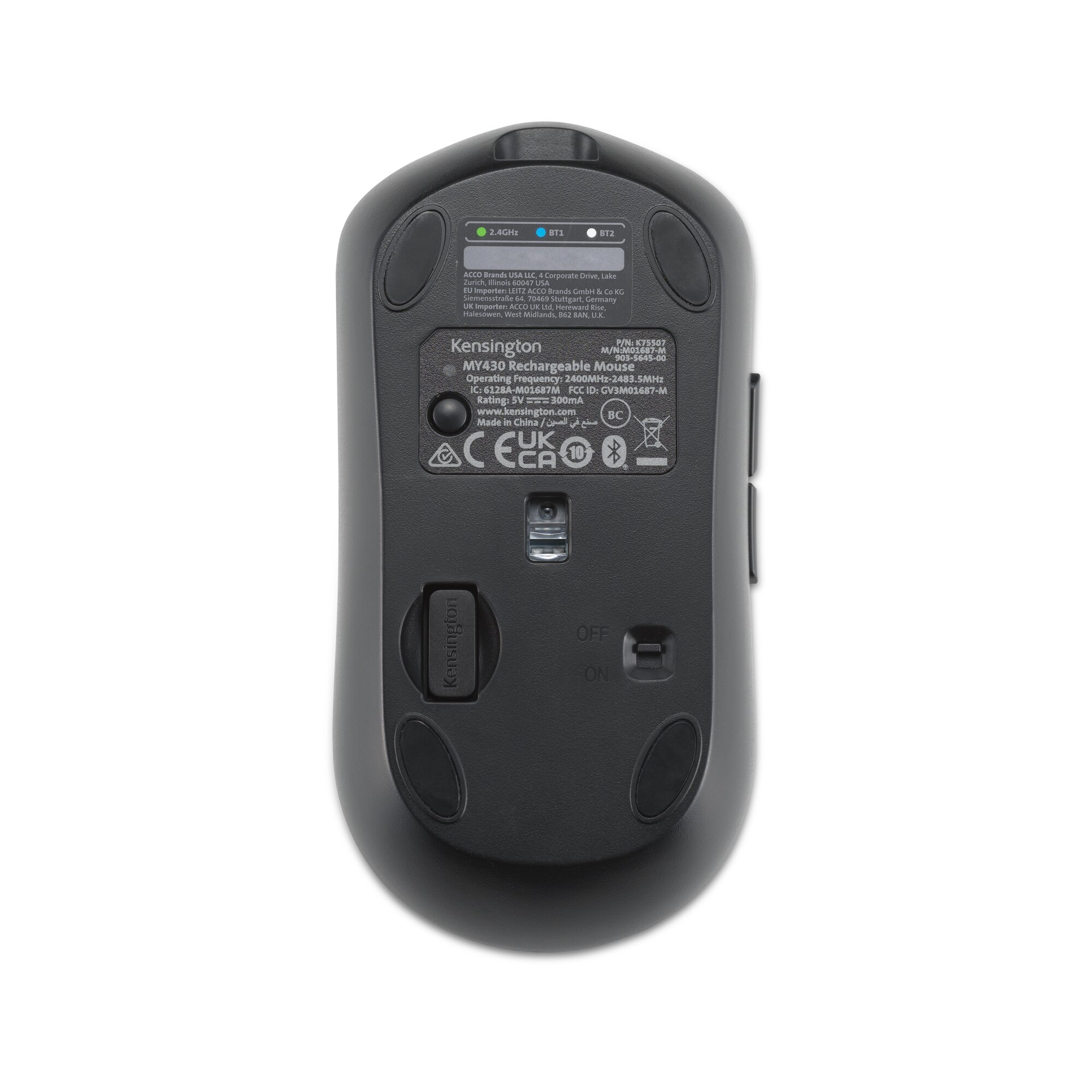 Kensington MY430 EQ Rechargeable Mouse - Afbeelding 4