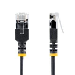 StarTech.com 4m Ultra Dunne Cat6a Netwerkkabel, Zwart, UTP, 34AWG Puur Massief Koperdraad, Dunne RJ45 Patchkabel, Individueel Getest - Afbeelding 3