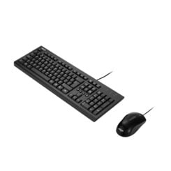 ASUS U2000 KEYBOARD+MOUSE/BK/UI toetsenbord Inclusief muis Universeel USB Zwart